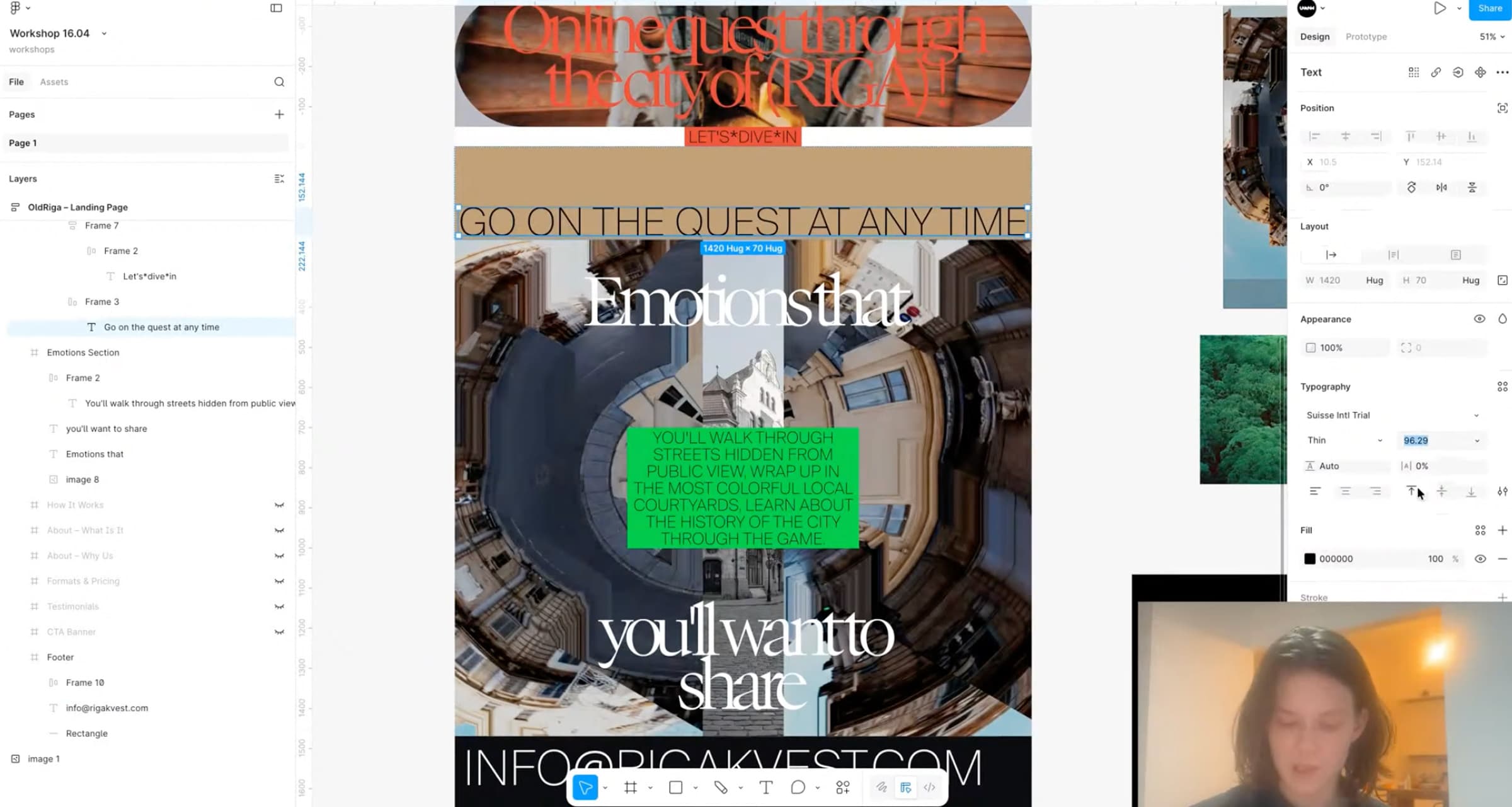 master-class — improve a website with ai & 3d, live.