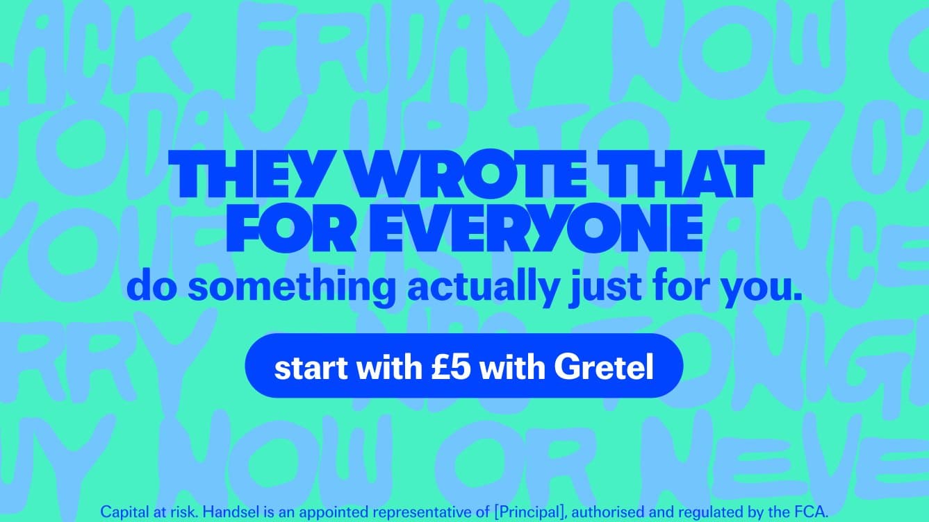a digital billboard for handsel & gretel: “they wrote that for everyone — do something actually just for you”