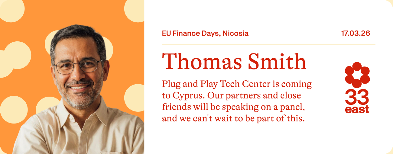 EU Finance Days, Nicosia — Thomas Smith event card